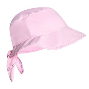 Chapéu de banho c/ proteção UV FPS +50 Rosa Claro - Tip Top