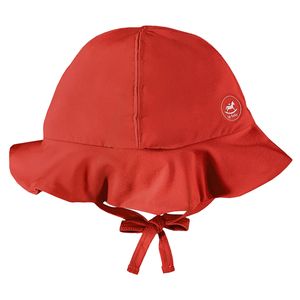 Chapéu para bebê c/ proteção UV FPS +50 Vermelho Tomate - Up baby