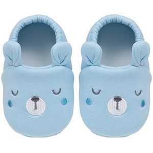 Pantufa para bebê Urso Azul - Buba