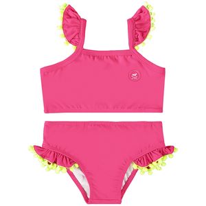 Biquíni para bebê c/ proteção UV FPS +50 Pink - Up Baby