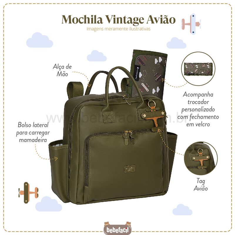 MB11AVL315-E-Mochila-Maternidade-Vintage-Aviao-Oliva---Masterbag