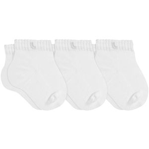 Tripack: 3 meias Soquete Básico Branca - Lupo