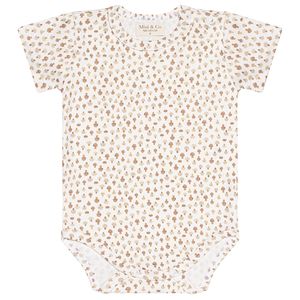 Body curto para bebê em algodão egípcio Cogumelo Woodland - Mini & Co.