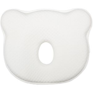 Travesseiro Anatômico Viscoelástico para Recém-nascido Ursinho Branco (0m+) - Buba